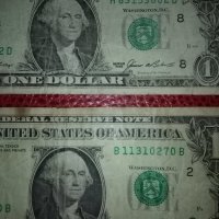 банкнота от 1 долар-1963 до 2017 г., снимка 11 - Нумизматика и бонистика - 19284768