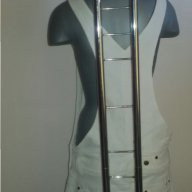 Дамска рокля бяла джинси Размер С, снимка 2 - Рокли - 15181233