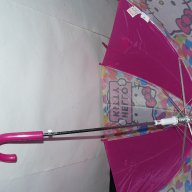 НОВ Чадър За дъжд  – Hello Kitty, снимка 6 - Чадъри - 16338251