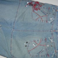 Дънкова пола – Design Jeans – L размер, снимка 11 - Поли - 22449122
