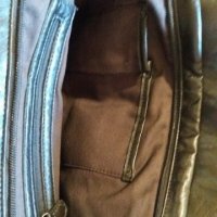 Дам.чанта-"PIECES"-/изк.кожа/-тъм.кафява. Закупена от Италия., снимка 7 - Чанти - 22422352