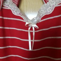 Дамска блуза от финно плетиво и дантела, снимка 2 - Блузи с дълъг ръкав и пуловери - 23023822