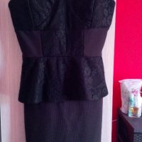 Черна къса рокличка, снимка 1 - Рокли - 22309091