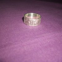 Сребърен пръстен, снимка 1 - Пръстени - 19723147