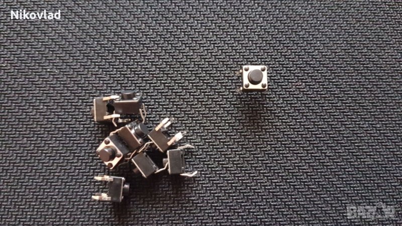 Бутон 6x6 x5mm 4pin, снимка 1