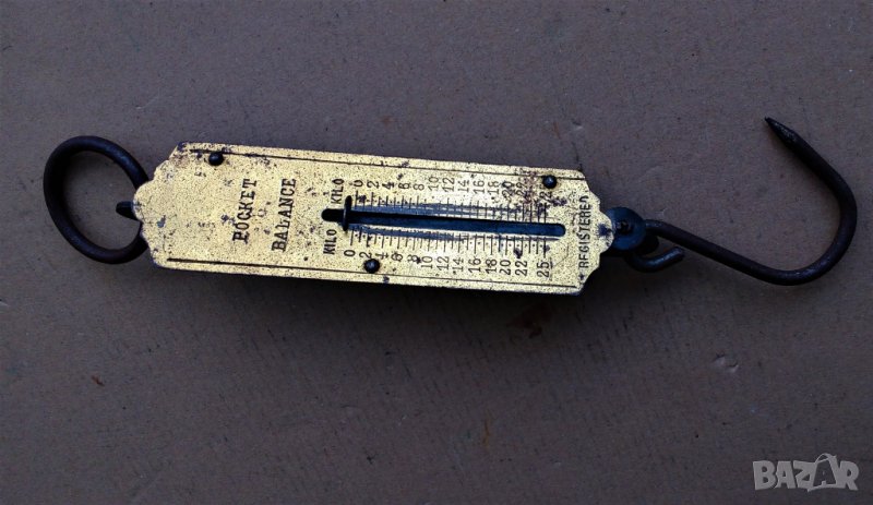 Стар ръчен кантар „ ROCKET balance “ - 25 кг, снимка 1