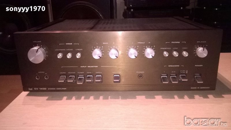 Dual-stereo amplifier-germany-як ретрак-внос швеицария, снимка 1