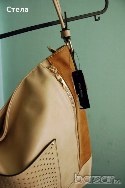 Meli Melo Дамска чанта - нова, беж, с етикет , снимка 1