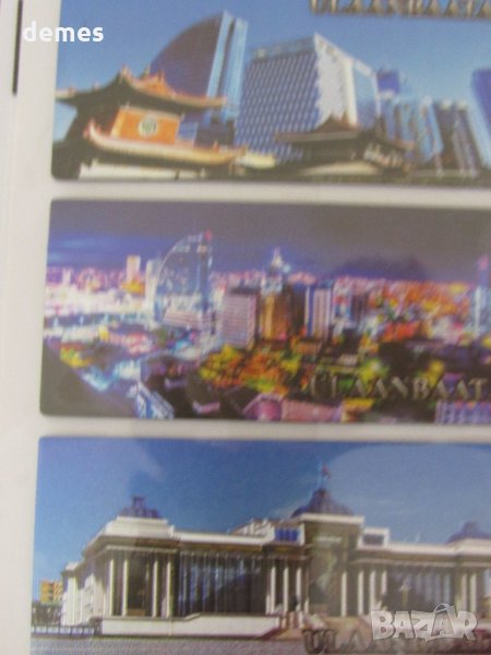  Сет три броя метални магнити от Монголия-серия-1, снимка 1