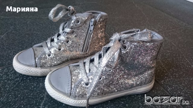 сребристи гуменки, снимка 1