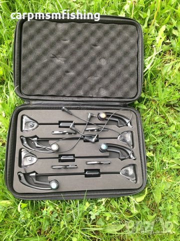 Комплект светещи обтегачи  FL4-черни