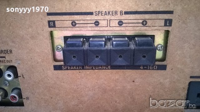 sony ta-333 amplifier-made in taiwan-внос швеицария, снимка 9 - Ресийвъри, усилватели, смесителни пултове - 18178341