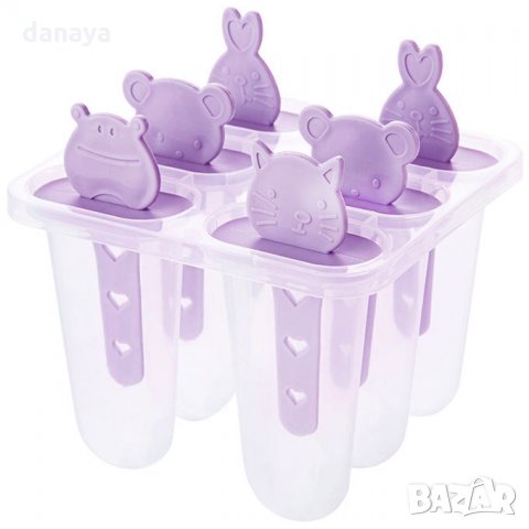 951 Форми за сладолед на клечка Животни формички за ледени близалки, снимка 3 - Форми - 25560802