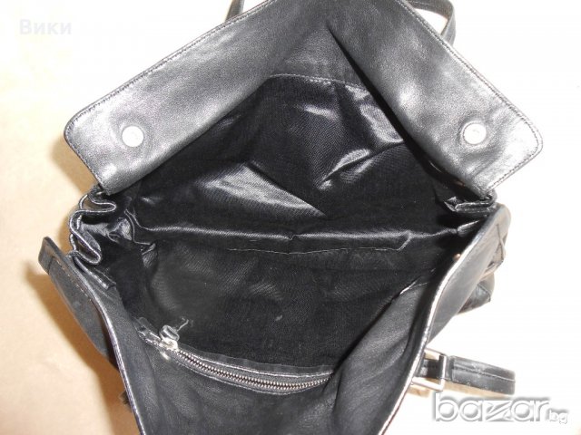 Дамска малка черна чанта   Prada 100 % кожа, снимка 8 - Чанти - 21281226