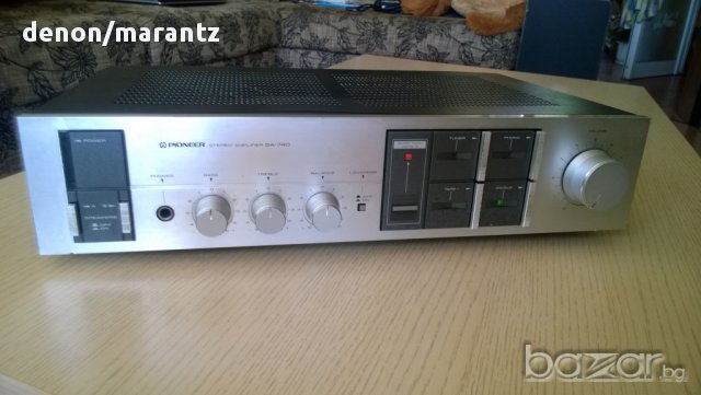 pioneer sa-740-stereo amplifier-made in japan-внос швеицария