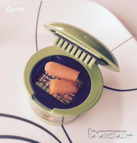 Garlic Chopper Чопър за чесън джинджифил и моркови, снимка 4 - Други - 17473969