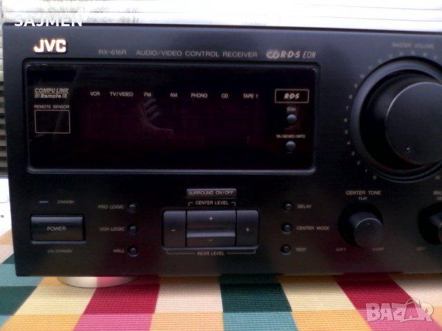 JVC Rx-616r R Receiver-2, снимка 6 - Плейъри, домашно кино, прожектори - 24680279