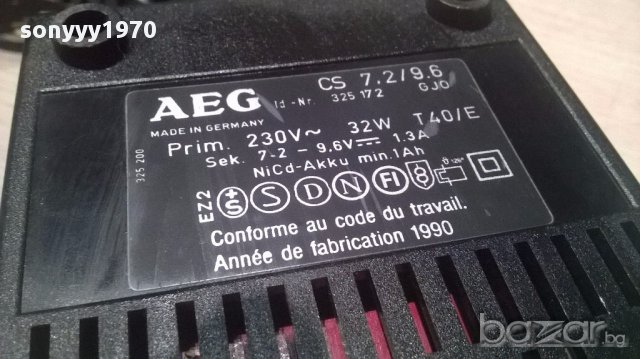 Aeg-зарядно за батерии на марката-внос швеицария, снимка 6 - Други инструменти - 15452357