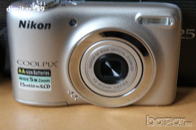 Фотоапарат Nikon Coolpix L25, снимка 3 - Фотоапарати - 20294097