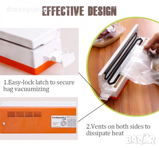 1596 Уред за вакуумиране на храна, снимка 6 - Други - 25042371