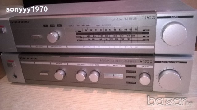 grundig-amplifier-за ремонт+grundig-tuner-здрав-внос швеицария, снимка 3 - Ресийвъри, усилватели, смесителни пултове - 20204753
