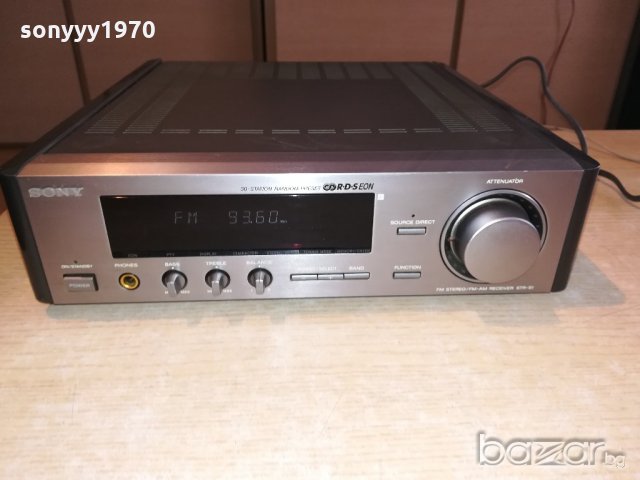 sony str-s1 stereo tuner/amplifier-made in japan-внос швеицария, снимка 6 - Ресийвъри, усилватели, смесителни пултове - 21341510