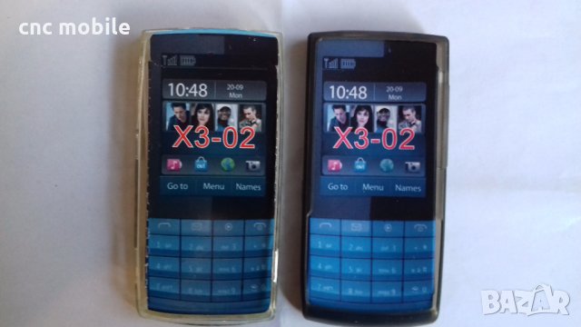 Nokia X3-02 калъф - силиконов гръб 