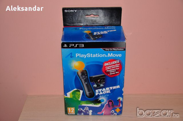 Sony Playstation 3 Move Starter Pack,eye Camera,move Controller ps3