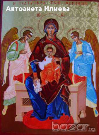 Икона Св. Арх. Михаил, снимка 6 - Икони - 12954028