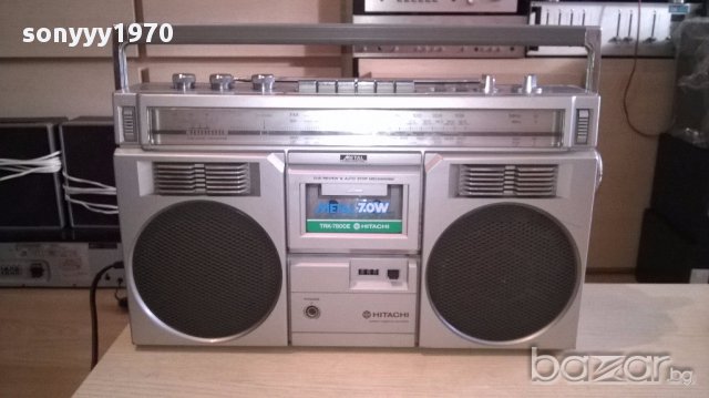 hitachi trk-7800e-made in japan-внос швеицария, снимка 5 - Ресийвъри, усилватели, смесителни пултове - 17723478