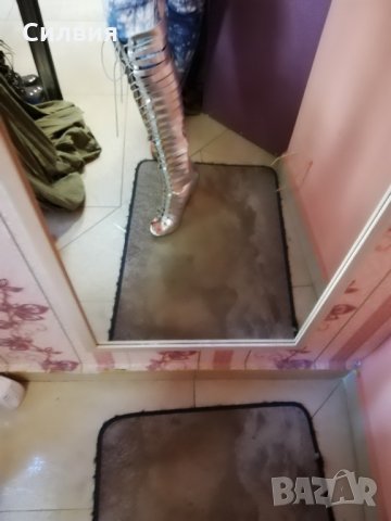 Нови сребристи летни ботуши за 75лв, снимка 1