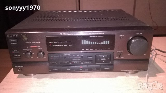 sony ta-d509 stereo amplifier-made in japan-внос швеицария