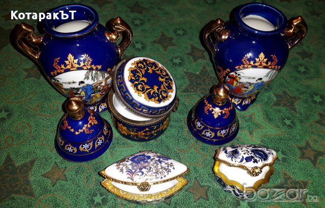 Уникален порцеланов Лот - 5 бр., снимка 2 - Декорация за дома - 15071891