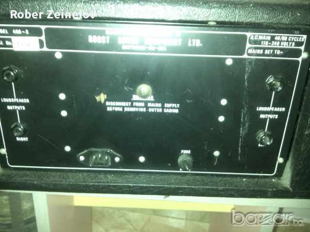 Roost 400s power amp , снимка 6 - Ресийвъри, усилватели, смесителни пултове - 13376990