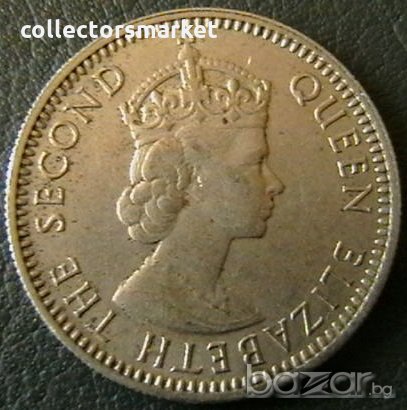 10 цента 1961, Малая и Британско Борнео, снимка 2 - Нумизматика и бонистика - 21259146
