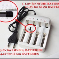 Зарядни Liitokala и POWER BANK преносима батерия с зарядно и екстри, снимка 16 - Оригинални батерии - 15514822