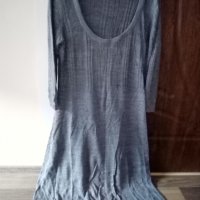 Сива рокля Kenvelo размер L, снимка 1 - Рокли - 24043881