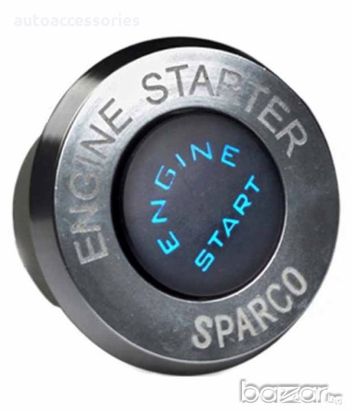 Старт бутон SPARCO универсален светещ 12V, снимка 1