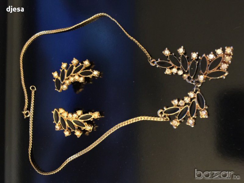 колие с обеци, снимка 1