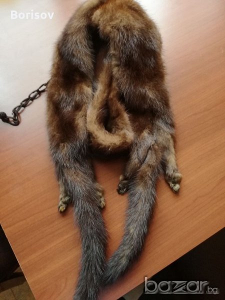 Яка от естествен косъм-Белка, снимка 1