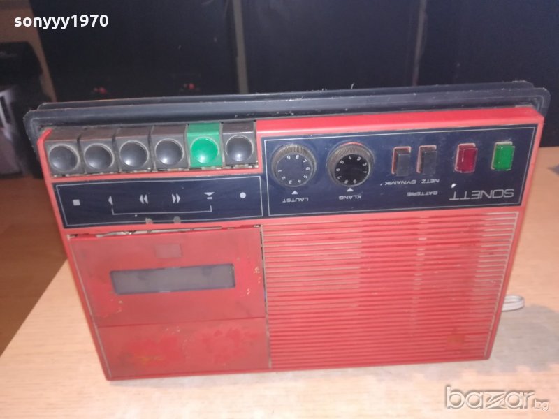 sonett-made in germany-ddr-ретро колекция-за ремонт части, снимка 1