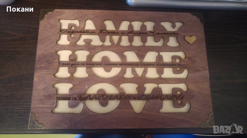 Декоративна табелка, снимка 1