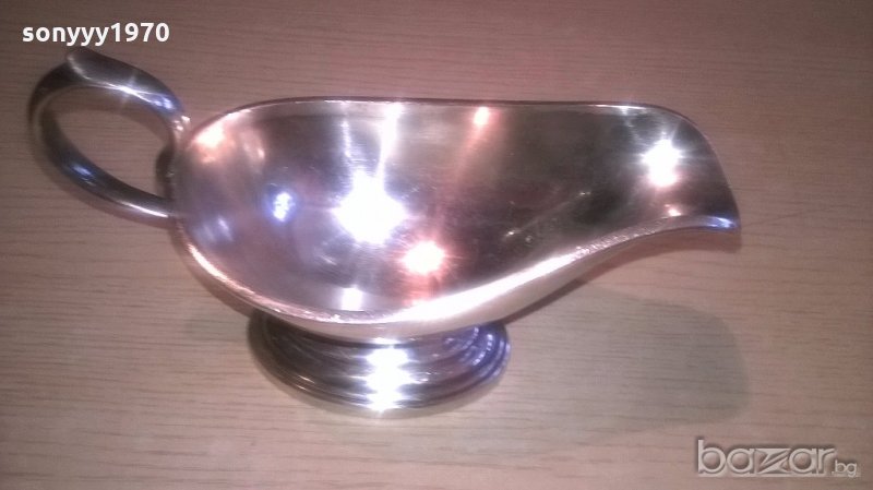 wellner-маркова сосиера-сребро-20х12х9см-внос швеицария, снимка 1