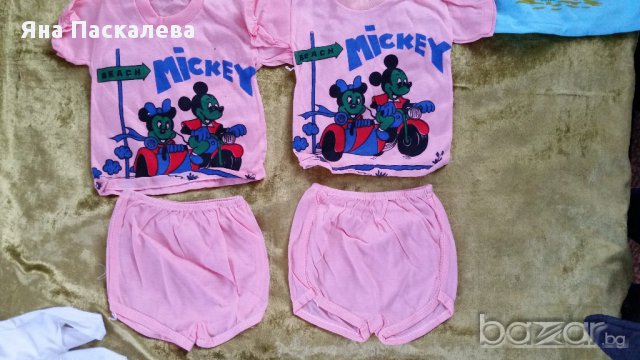 Детски комплекти с мики маус, снимка 3 - Комплекти за бебе - 12832237