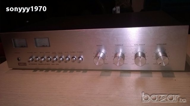 Vivanco sa-25 amplifier-made in japan-внос швеицария, снимка 6 - Ресийвъри, усилватели, смесителни пултове - 14199430