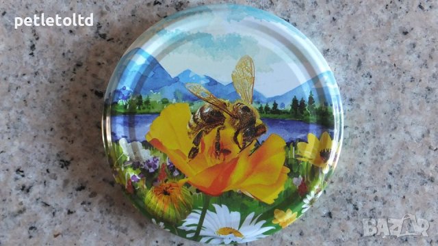 Капачки за стъклени буркани с пчелен мед ПРОМОЦИОНАЛНА ЦЕНА ЗА СЕЗОНА, снимка 16 - Пчелни продукти - 20372579