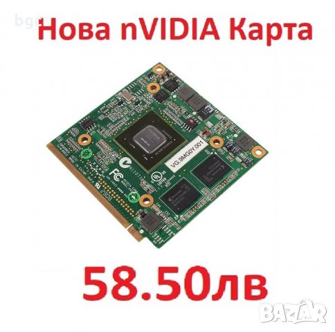 НОВА Видео Графична Карта nVidia GeForce 9300M GS 9300MGS MXM II за Лаптопи  Acer Aspire 5935G 6935G в Лаптоп аксесоари в гр. Благоевград - ID24484540 —  Bazar.bg