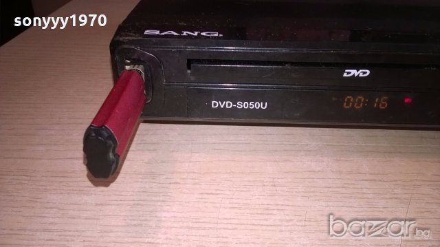 sang lsd-001 dvd/usb-здраво и работещо, снимка 3 - Ресийвъри, усилватели, смесителни пултове - 18373896