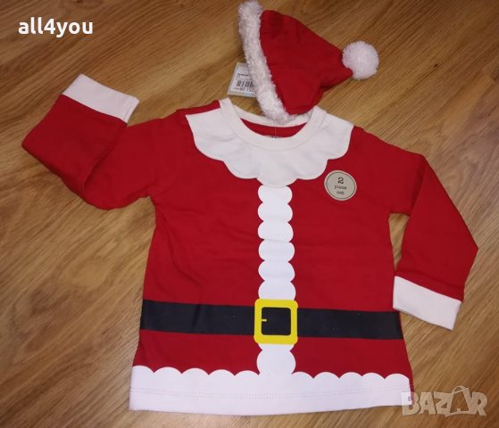 Нови английски коледни дрешки!, снимка 7 - Детски Блузи и туники - 23408522
