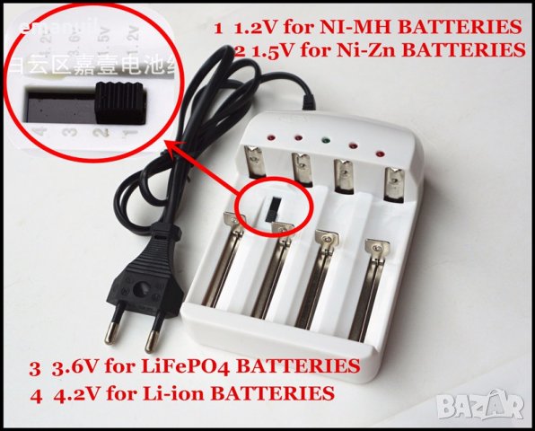 Зарядни Liitokala и POWER BANK преносима батерия с зарядно и екстри, снимка 16 - Оригинални батерии - 15514822